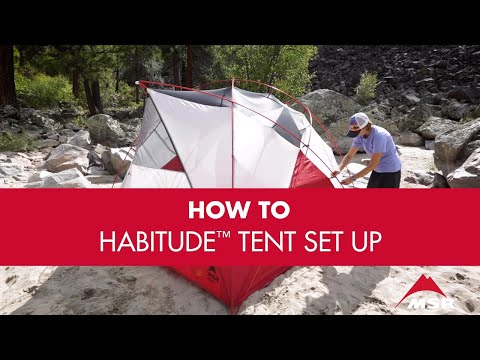 MSR Habitude™ Tent Setup