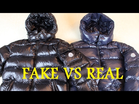 How To Spot a Fake Moncler Jacket REAL VS FAKE | Authentic vs Replica Moncler Maya Jacket