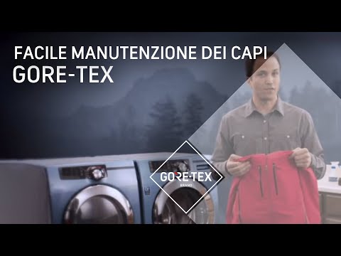 Facile manutenzione dei capi GORE-TEX