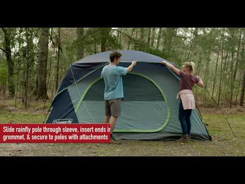 How to Set Up Your Coleman SkyDome 8-Person Tent for Family Camping