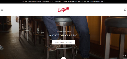 Dayton Boots sito ufficiale