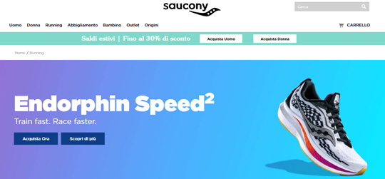 Saucony sito ufficiale
