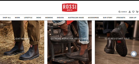 Rossi Boots sito ufficiale