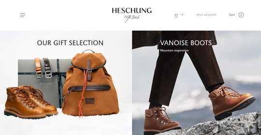 Heschung sito ufficiale