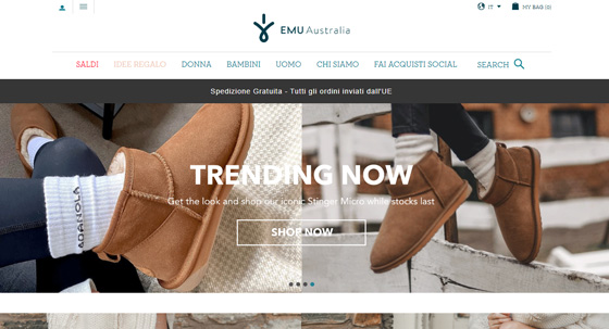 EMU Australia sito ufficiale